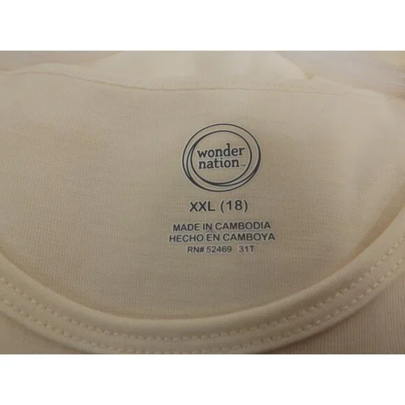 NEW! ~ Wonder Nation Cream Unicorn Tulle Tutu Dress Girls size - XL (14-16) - Picture 6 of 13